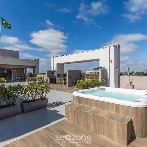 Estúdio Moderno c/ Churrasqueira e Garagem ECO1110, hotel u gradu 'Curitiba'