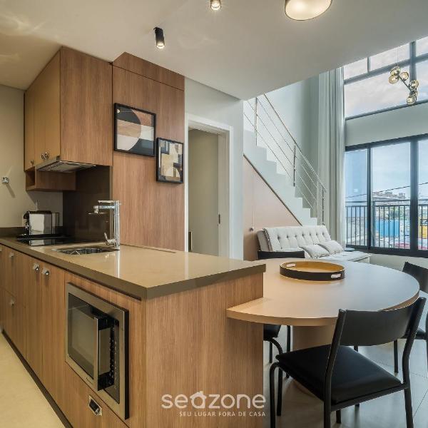 Loft Completo a 290 m da Praia CPH0202 - Foto 4