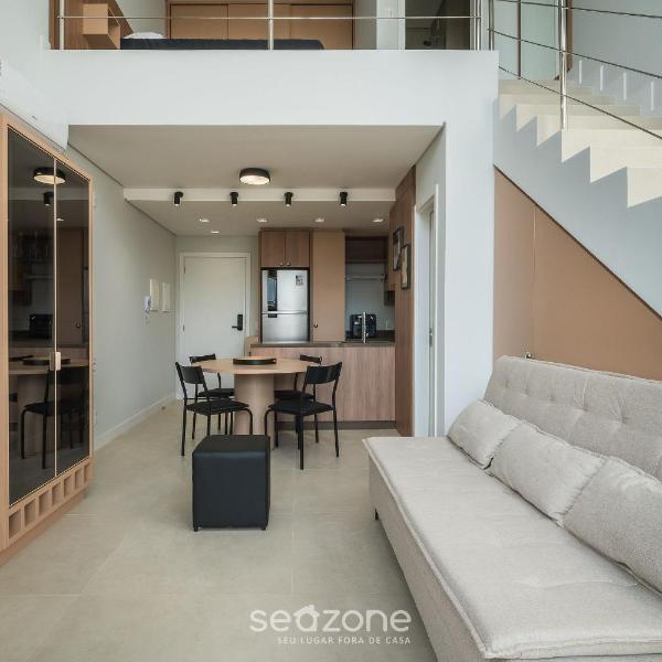 Loft Completo a 290 m da Praia CPH0202 - Foto 5