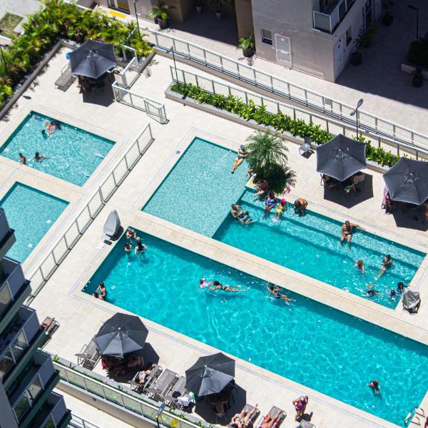 Studio com vista para piscina - Foto 4