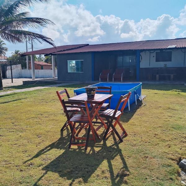 Refúgio Pé na Areia Beira-Mar 8 pessoas