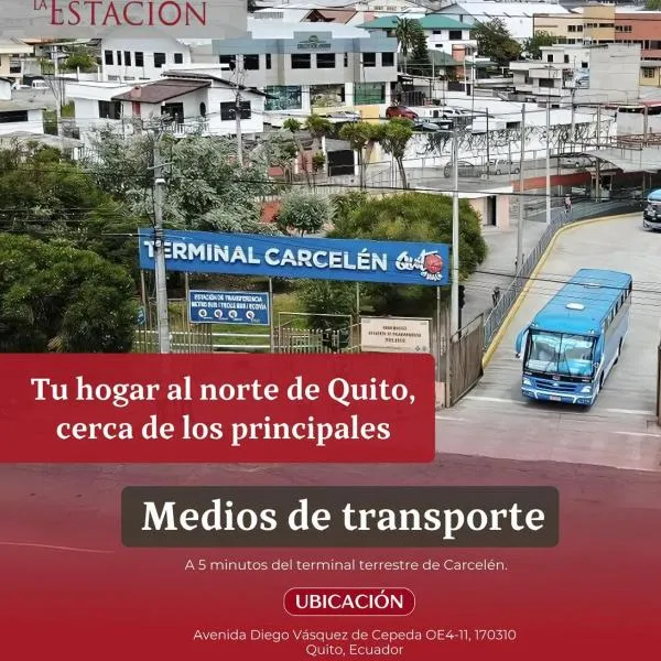 Hostal La Estación Quito, hotel en Quito