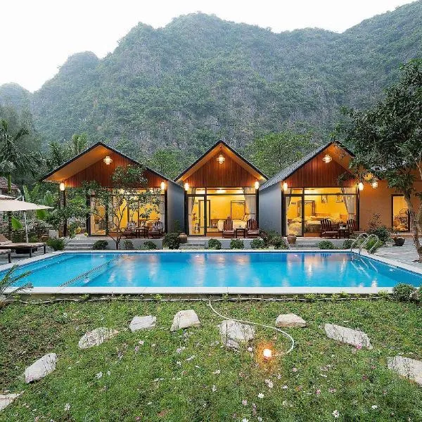 Tam Coc Sweet Shelter Bungalow – hotel w mieście Ninh Binh