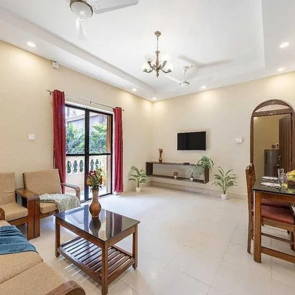 Palette Susegad | 3BHK Apartment | Pool | Garden | Goa, hotel a Goa