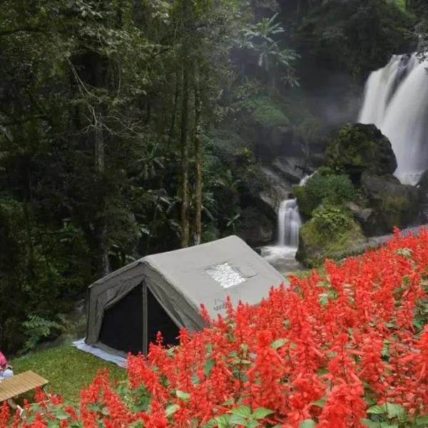 Doi Inthanon Waterfall Garden, hotel a Ban Sop Mae Klang