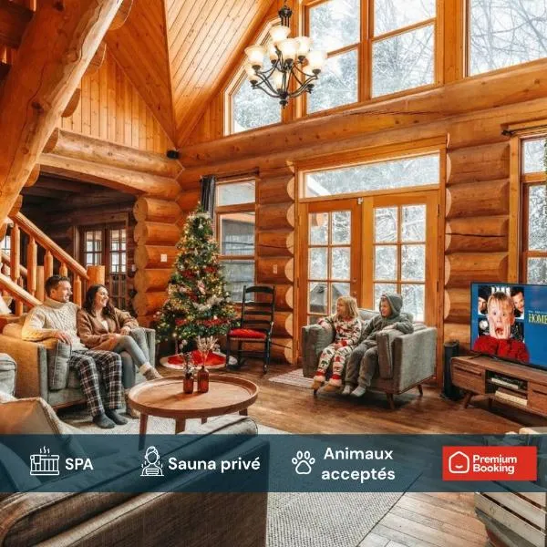 Serenity Private Hot Tub - Fiddler Lake，Mille-Isles的飯店