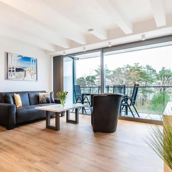 Prora - Ferienwohnung mit Balkon und Waschmaschine - Dünenheide 3,3, hotel din Binz
