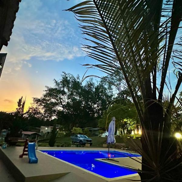 Chácara lindíssima com piscina