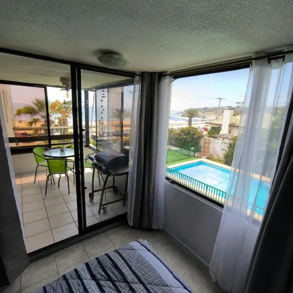 Departamento Frente a la Playa en el Quisco, khách sạn ở El Quisco