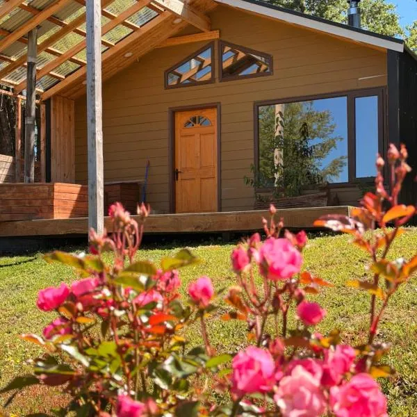 Cabañas Altos del Sollipulli, hotel en Rumiñano
