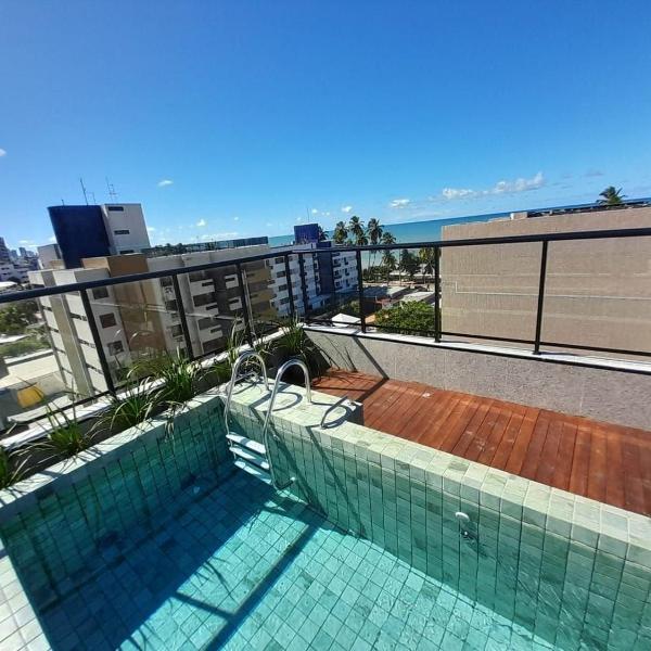 Studio Premium em Cabo Branco | 50m do Mar | Áurea 403