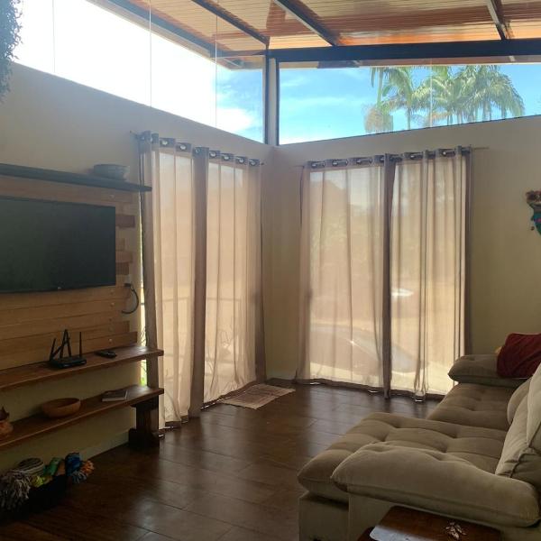 Casa ao lado do Rio Marumbi