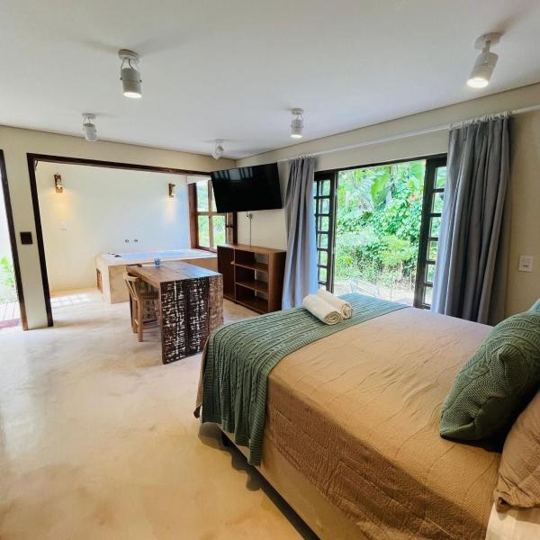 Studio com Jacuzzi na Natureza Casal Baoba Suite