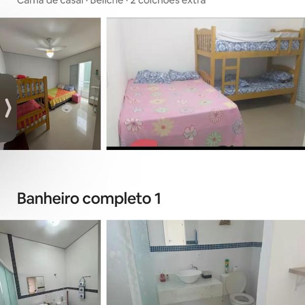 Casa com piscina em condomínio na praia Massaguaçu