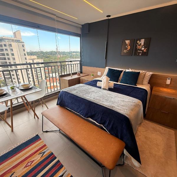 BK 1304 - Lindo Apartamento Próximo Ao Metrô Brooklin - Av Santo Amaro, 5176