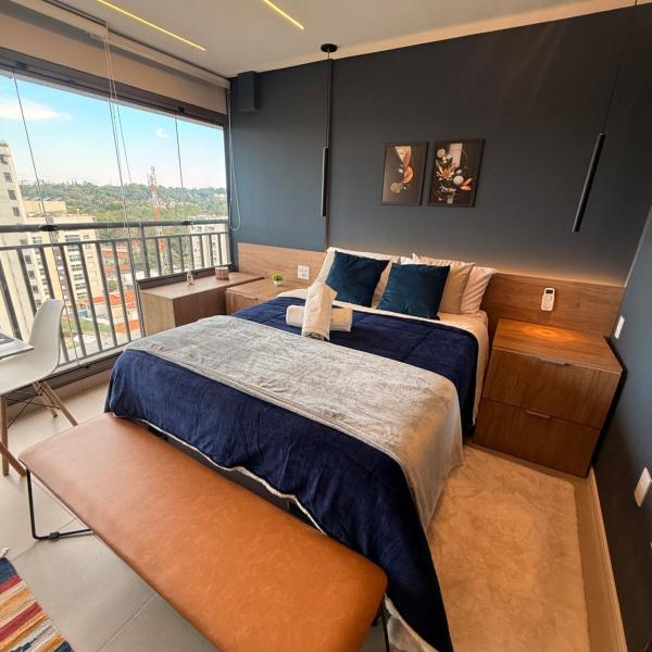 BK 1305 - Apartamento Próximo Ao Metrô Brooklin - Av Santo Amaro, 5176