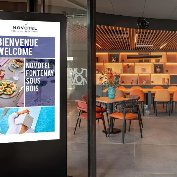 퐁트네수부아에 위치한 호텔 Novotel Paris Val de Fontenay