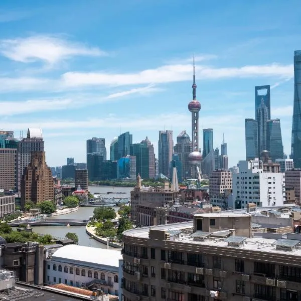 Tonight Homestay West Nanjing Road Shanghai Jiafa Building, hotel din Shanghai