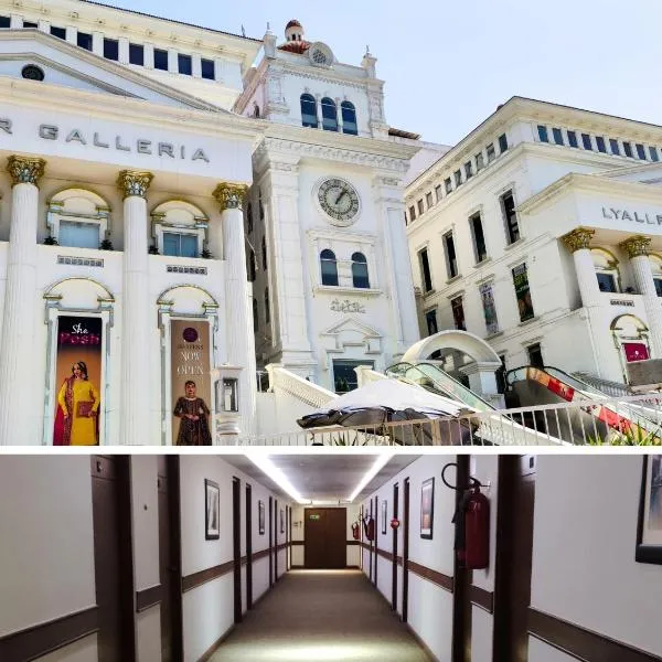 Lyallpur Galleria Mall Apartment, 2 BHK, 2 Bedroom with Living Room, Basement Parking, 24x7 Security, khách sạn ở Faisalabad