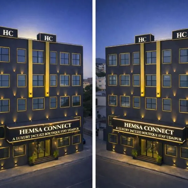 Hotel Hemsa Connect A Luxury Jacuzzi Boutique Stay, Udaipur, готель у місті Удайпур