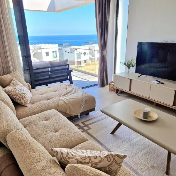 Kantara Beach Resort Apartment Olivia โรงแรมในAglantzia