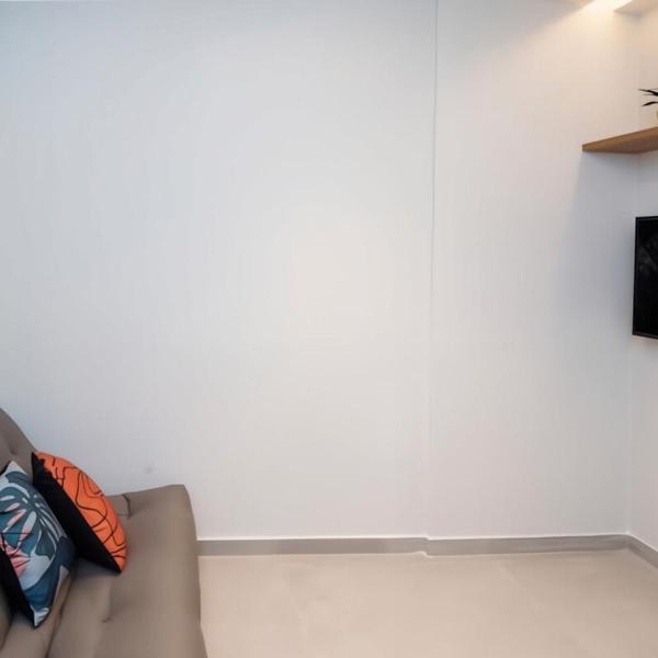 Quarto e sala charmoso a 400m da Praia! Wi-Fi, A/C - Foto 5