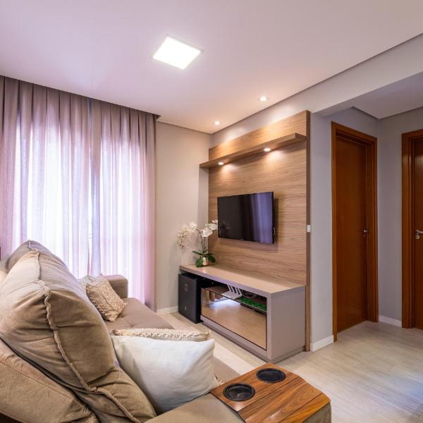Apartamento a 400M PRAIA com PISCINA sacada com CHURRASQUEIRA privativa Wi-Fi Portaria 24h PLAYGROUND INFANTIL vaga privativa de GARAGEM Reserve agora mesmo - Foto 5