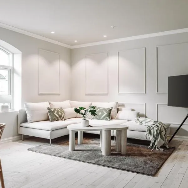 Large city apartment with sea view and parking, hotel en Ålesund