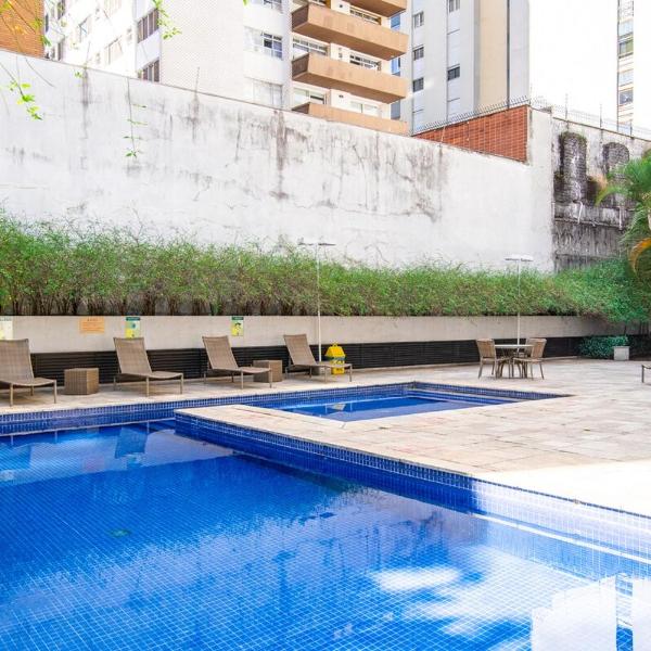 Flat no Jardins - Recepção 24h - Valet Gratuito - Piscina - Foto 4