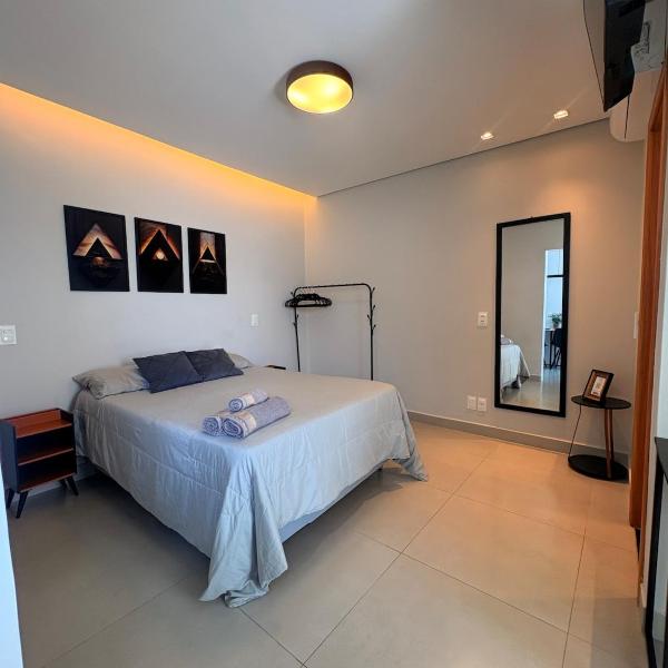Loft moderno no Santa Efigênia, ar condicionado e garagem