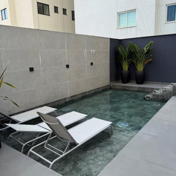 Lindo Flat na rua da Praia - Meia Praia Itapema - Foto 4
