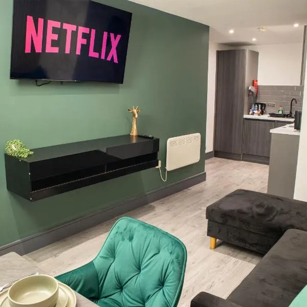 Luxury City Centre Stay With Super King Bed, Contractors Welcome, hotel din Bradford