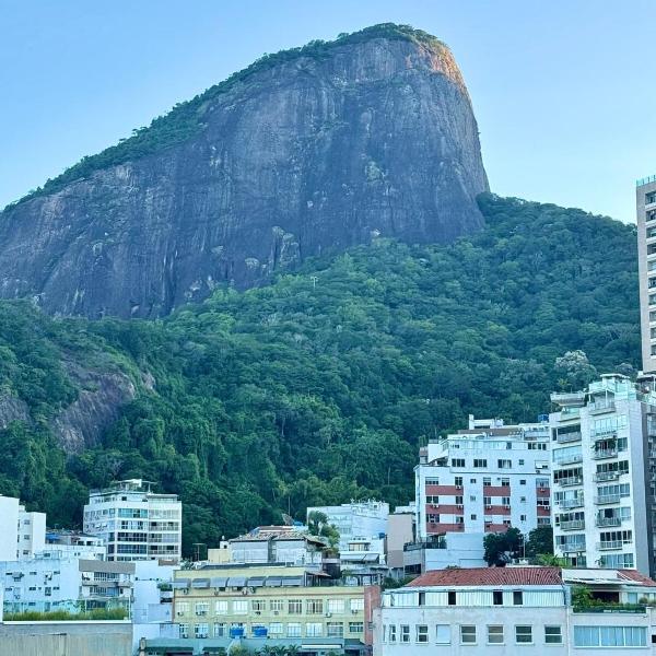 Apartamento flat com vista perto da praia do Leblon