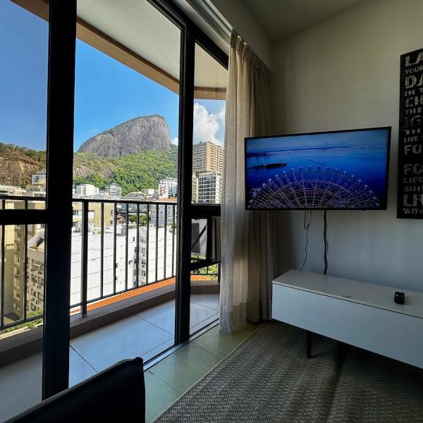 Apartamento flat com vista perto da praia do Leblon - Foto 4