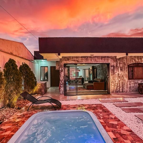 Casa aconchegante em Itapema com piscina
