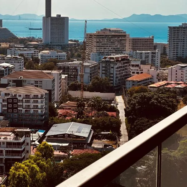 Viesnīca Sea view condo near Cosy Beach with pool & Wi-Fi Pattaya Thailand pilsētā Pataijas dienvidi