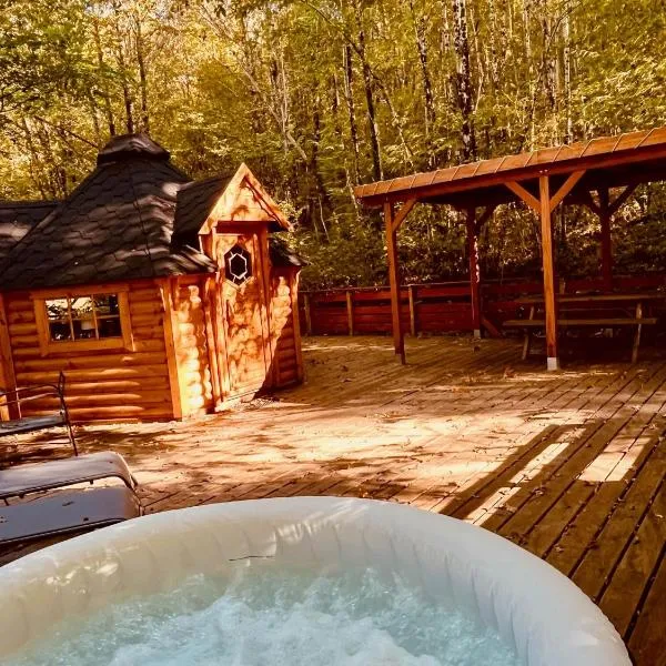 Aux Étangs de Jourgnac - Kota, hotell sihtkohas Jourgnac