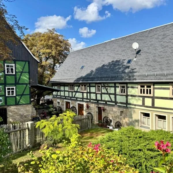 Wanderhütte Gohrischer Hof Anno 1798, Hotel in Kurort Gohrisch