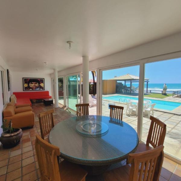 Casa pé na areia 4 suites, 1,36 km do centrinho - Foto 5