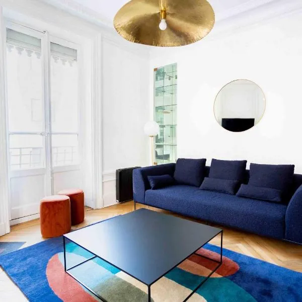 Charming apartment- 3BR-5P- Quai du Rhone, hotel en Lyon