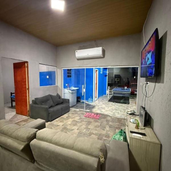 Casa com Piscina Aquecida 5 Quartos ate 25 pessoas Itanhaem
