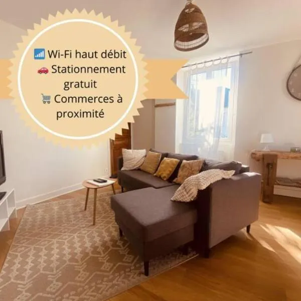 Spacieux 3 chambres aux portes de Rodez, hotel in Luc