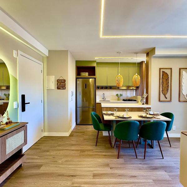 Aptos com 2 Quartos Piscina Churrasqueira Wi-Fi Ar Condicionado Vaga de Garagem a 500m Praia Ideal para Famílias ou Amigos Reserve Agora - Foto 4