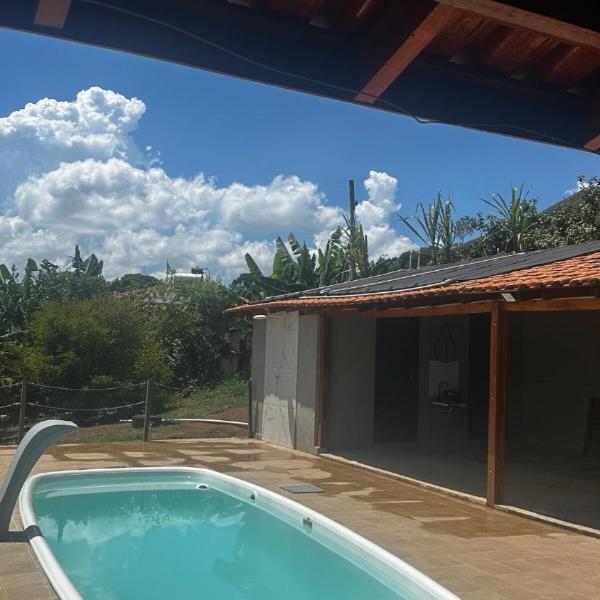 Chácara com piscina e área gourmet até 10 pessoas - Foto 4