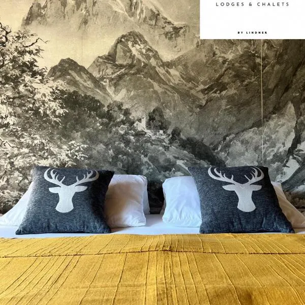 SKI ChaletStyle Designer Ferienwohnung Arber Terrasse Pool Garten Bayrischer Wald Lodges mit Hund, hotel din Lohberg