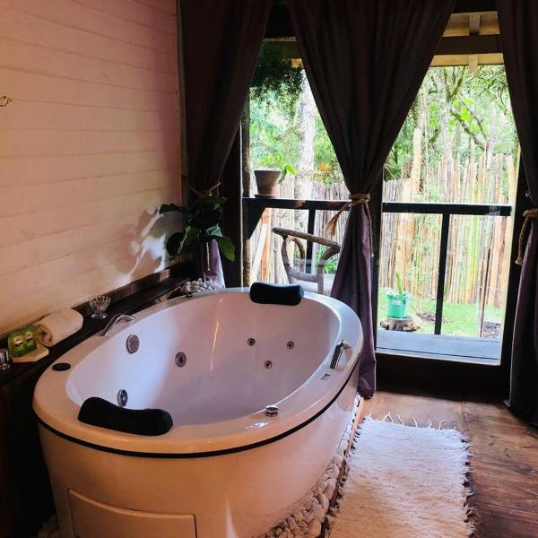 Cabana petitehouse com hidro