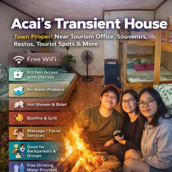Acai's Transient House, hotel em Sagada