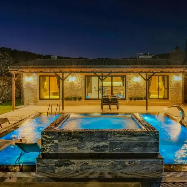 Oryap villaları, hotel Fethiyében