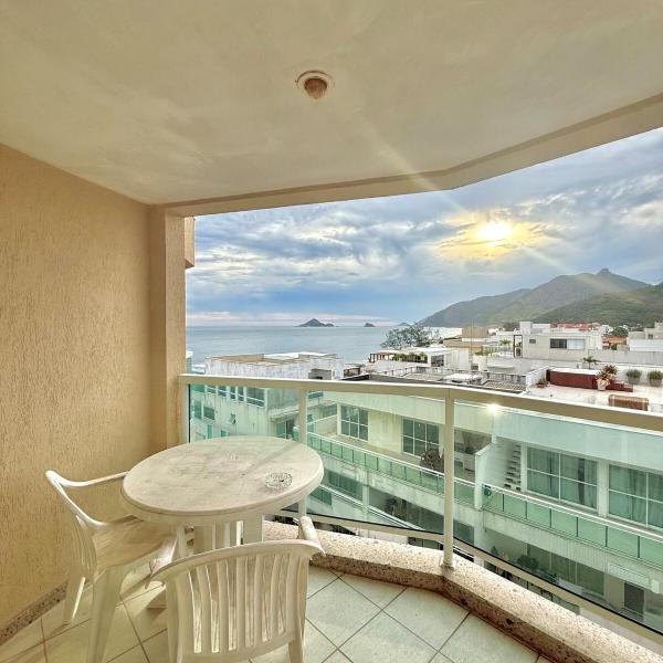 Beachfront apartment with Pool and Sauna