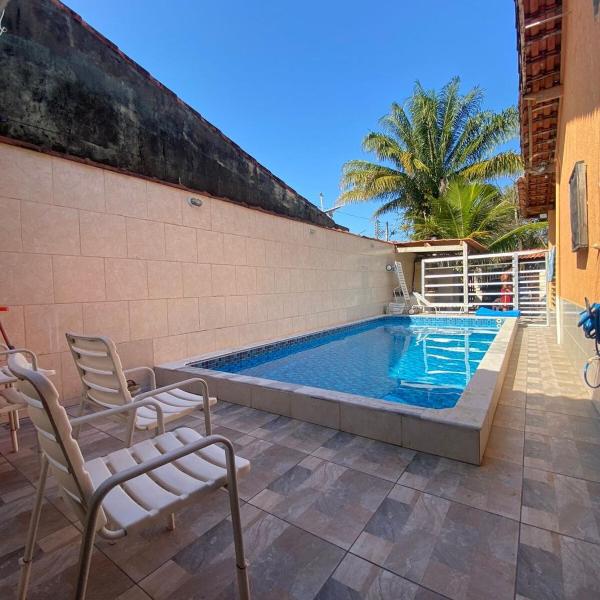 Casa com piscina, a 500m da praia - Foto 4